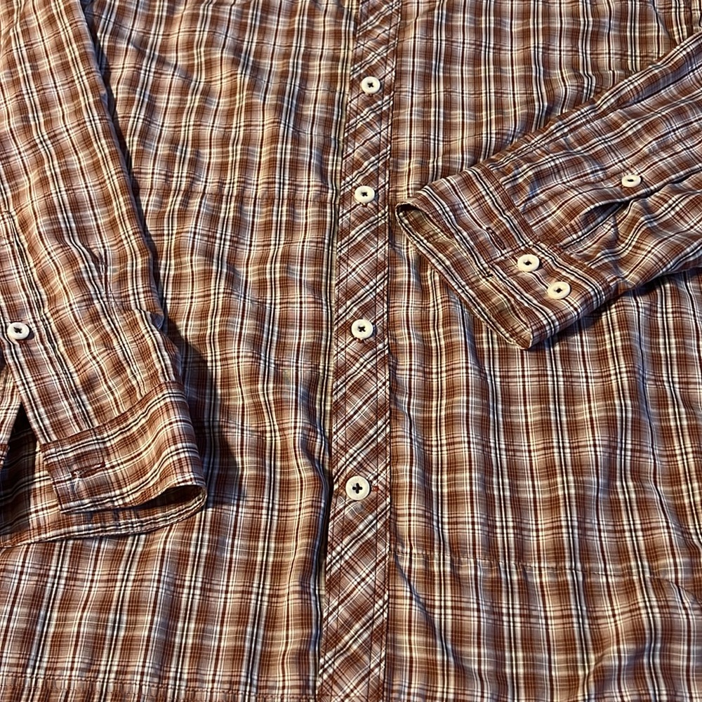 Simms men’s plaid fishing shirt. Size XL. Like new condition - Picture 6 of 8